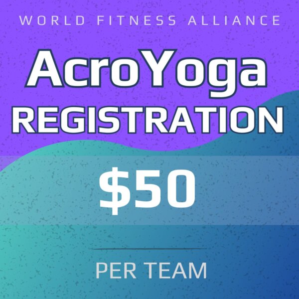 AcroYoga REGISTRATION $50 PER TEAM